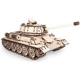 Eco-Wood-Art Tank T-34 - Houten Modelbouw