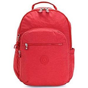 Kipling Seoul Kleine rugzak voor dames, Rood