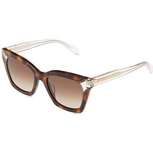 Just Cavalli SJC024V zonnebril voor dames, Havana Brown