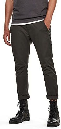 G-STAR RAW Vetar Slim Chino herenbroek, grijs (Asphalt C072-995), 27W x 32L, grijs (Asphalt C072-995)