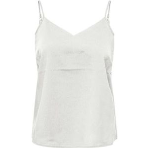 Onlnova Life Vis Tayla Singlet Solid, Cloud Dancer, S