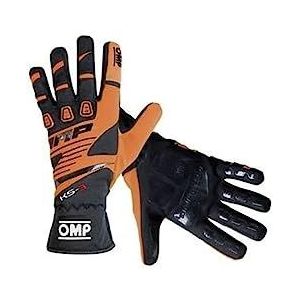 OMP OMPKK02743E096M Ks-3 Guantes My2018 Oranje/Negro Sz M