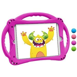 TopEsct Beschermhoes voor iPad Mini voor kinderen, schokbestendig, voor iPad Mini 5/Mini 4/Mini 3/Mini 2/Mini 1 (7,9 inch), maximale bescherming, zeer resistent, van siliconen (iPad Mini 5/4/3/2/1, violet)