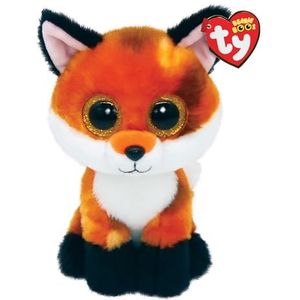 TY Meadow Fuchs Beanie Boos Regular Beanie Zachte pluche babyspeelgoed, verzamelobject