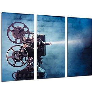 Fotoafdruk Histoire Cine Altes Hollywood, projector, totale grootte: 97 x 62 cm, XXL