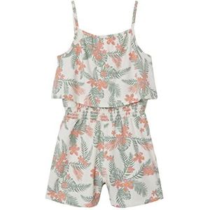 Name It Nkfjia SL Jumpsuit PB Combinaison Fille, Jet Stream, 116