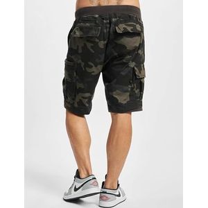 Brandit Brandit Packham Vintage Shorts Heren (1 stuk), Donkere camouflage