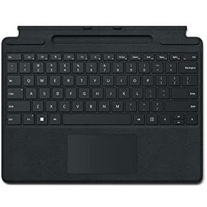 Microsoft Surface Signature Keyboard, zwart, compatibel met Surface Pro 8, Pro 9 en Pro X (Azerty-toetsenbord)
