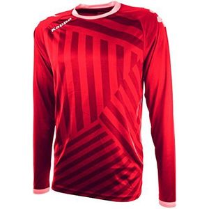 Kappa Temporio Voetbalshirt voor volwassenen, uniseks, Rood