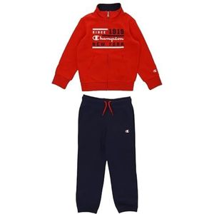 Champion Legacy Sweatsuits-Powerblend Graphic Shop sportpak voor kinderen en jongeren (intensief rood/marineblauw), 11-12 jaar, (intensief rood/marineblauw)