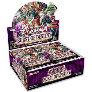 Yu-Gi-Oh! TRADING CARD GAME - YU-Gi-Oh kaartspel, Duitse editie, Burst of Destiny-Display, zwart