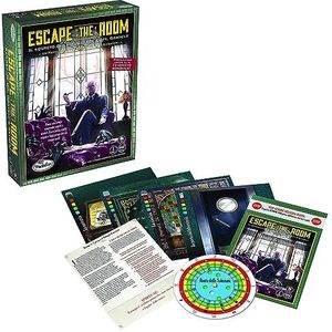 ThinkFun, Escape the Room, het geheim van de terugtocht van Dr. Gravely, tafelspel, aanbevolen leeftijd 13+, 3-8 spelers