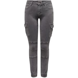 Bestseller A/S Onlmissouri Reg Ank Cargo Pnt Noos cargobroek voor dames, Taupe