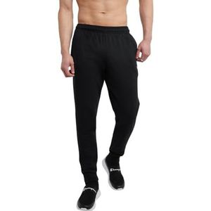 Champion Powerblend Sweats joggingbroek voor heren, retro, trainingspak, logo C, zwart, M, Logo C zwart