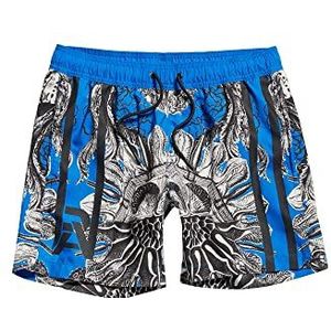 G-STAR RAW Dirik Jellyfish Swim Trunks voor heren, Veelkleurig (spiegel kwallen blauw lapis D22965-c331-d962)