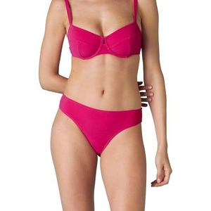 LOVABLE Midi Spongy Bikini slip voor dames (1 stuk), Fuchsia