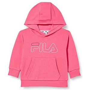 Fila Sassnitz Sweatshirt met capuchon, uniseks, kinderen, Fandango roze