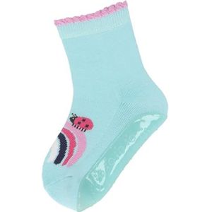 Sterntaler FLI Air Lieveheersbeestje sokken voor meisjes, licht turquoise, 18 EU, Licht turquoise.