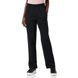 Trigema Casual broek voor dames in sweatkwaliteit, zwart (zwart)