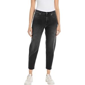 Replay Wb471 Keida Comfort damesjeans, Black Delavè 099