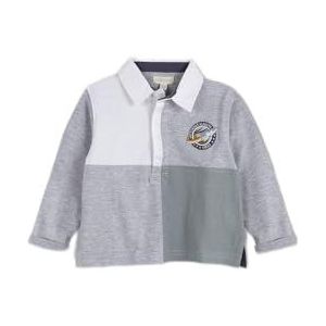 Gocco Baby poloshirt astronaut, donkergroen, regular, donkergroen, 12-18 maanden, Donker watergroen