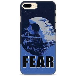 Originele en officieel gelicentieerde Star Wars beschermhoes voor iPhone 7 Plus, iPhone 8 Plus, TPU siliconen kunststof case beschermt tegen stoten en krassen