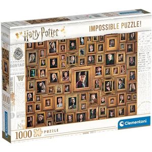 Clementoni Harry Potter -1000 stuks, puzzel voor volwassenen, made in Italy, 61881, meerkleurig