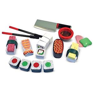 Melissa & Doug - 12608 – spel voor het snijden van houten sushi