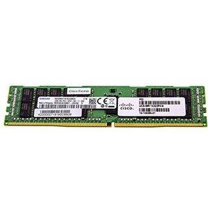 Cisco 32 GB DDR4-2400 geheugenmodule 32 GB 2400 MHz ECC - geheugenmodule (32 GB, 1 x 32 GB, DDR4, 2400 MHz, 288-pin DIMM)