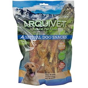 Arquivet Kippenvleugels - 1 kg - natuurlijke hondensnacks - hondensnacks - 100% natuurlijk - pluis honden - prijzen honden - lekkernijen honden - natuurlijke snacks - licht product