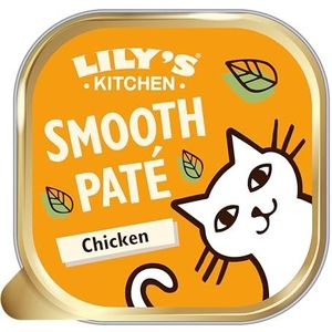 Set van 19 blikjes Lily's Kitchen kattenvoer - smaak: kip - gewicht per doos: 85 g
