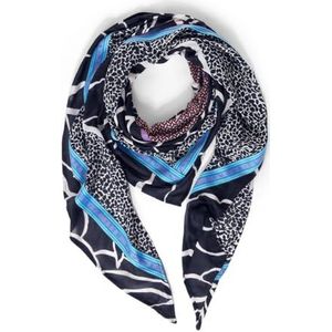 Street One A572246 Driehoekige sjaal voor dames, donkerblauw, A, donkerblauw, A, Donkerblauw