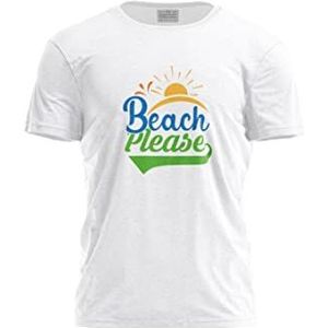 Green Fish, T-shirt basique imprimé numérique,%100 coton, blanc, décontracté, haut pour homme, taille : XL, Blanc, XL