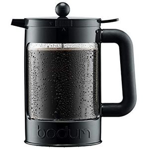 Bodum - K11683-01 - Bean - Koffiezetapparaat voor ijskoffie, kunststof, 1,5 l, zwart