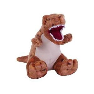Wild Republic Cuddlekins Eco Mini T-Rex, animal en peluche, 20,3 cm, jouet en peluche, remplissage avec bouteilles d'eau recyclées, respectueux de l'environnement