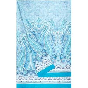 Bassetti Mergelina 9328415 sjaal 100% katoen oceaanblauw B1 maat: 180 x 270 cm