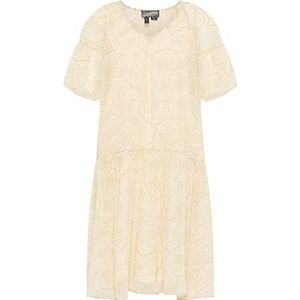 boundry Robe pour femme, blanc laine multicolore, S