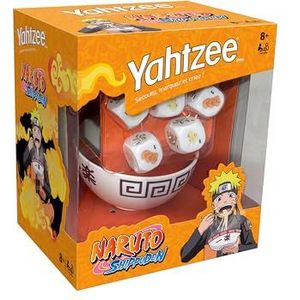 Winning Moves Yahtzee Naruto Shippuden 8 jaar ouder - reisspel voor 1 speler en meer - Naruto Shippuden spel voor anime-fans