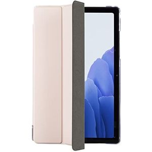Hama Beschermhoes voor Samsung Galaxy Tab S7 FE/S7+/S8+, 31,5 cm (12,4 inch), met standfunctie, transparante achterkant, magneetsluiting, roze