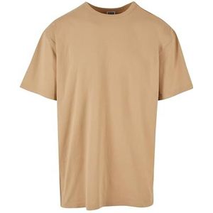 Urban Classics Oversized T-shirt voor heren, Effen beige