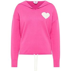 threezy Pull en tricot pour femme 12425388-TH01, rose, XS/S, Rose, XS-S