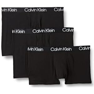 Calvin Klein Set van 3 boxershorts voor heren, 3 stuks, zwart.