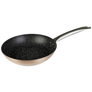 WECOOK! - Professionele pan van gesmeed aluminium, 16 cm, milieuvriendelijke anti-aanbaklaag, PFOA-vrij, geschikt voor inductie en oven, handvat van roestvrij staal, koper, aluminium