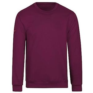 Trigema Sweatshirt voor heren, rood (Sangria 89)