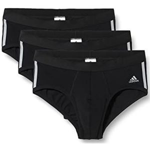 adidas Multipack boxershorts voor heren (3 stuks), zwart.