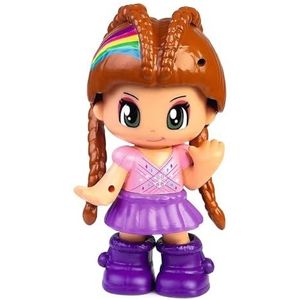 Pinypon Iris Surprise 700017211 protacontainer van het kanaal, groot en openklapbaar, in doos met vakken voor verrassingsaccessoires en een minifiguur