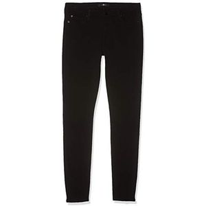 7 For All Mankind skinny jeans dames, zwart (Black Nj)