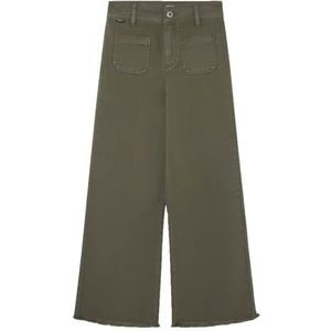 Pepe Jeans Nania Pantalon Fille, Green (Leaf Green), 12 ans