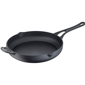 Tefal Jamie Oliver Premium gietijzeren pan 28 cm, veilig koken, geëmailleerde coating, schenktuit, inductie E2130655