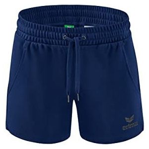 Erima Essential Team Sweatshorts voor dames, Navy Blauw